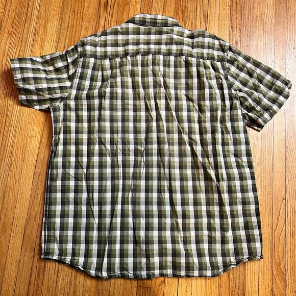 Carhartt Shirt Mens XL Plaid Button Down Relaxed Fit 103005 Green Work - Picture 3 of 7